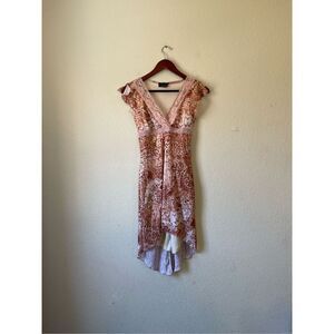 Y2k little girls floral high low dress‎ size large